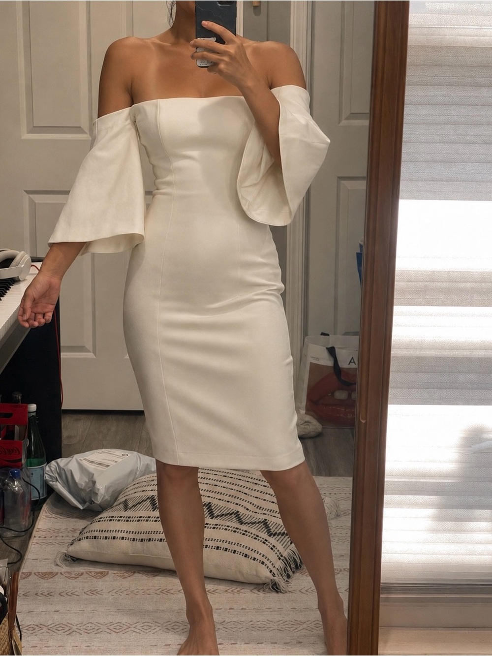 KEEPSAKE the Label Strapless White Dress - Picture 1 of 6